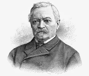 セントガレンの政治家、アーノルドオットーエプリ（1816-1897）の肖像